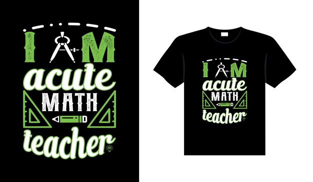 Teacher vintage colorful lettering typography t-shirt design