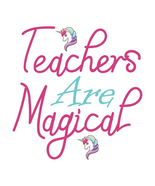 Vettore gli insegnanti_sono_magici