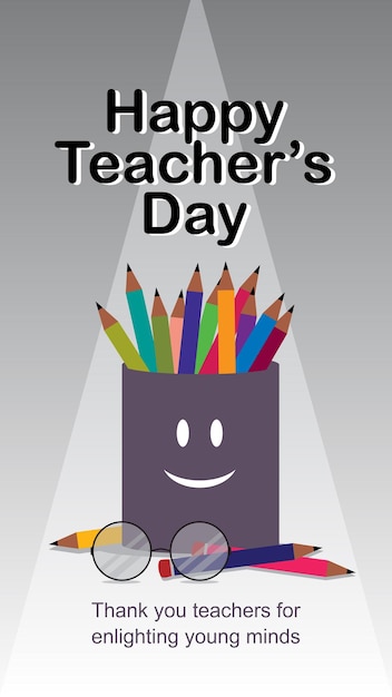 Teachers day design