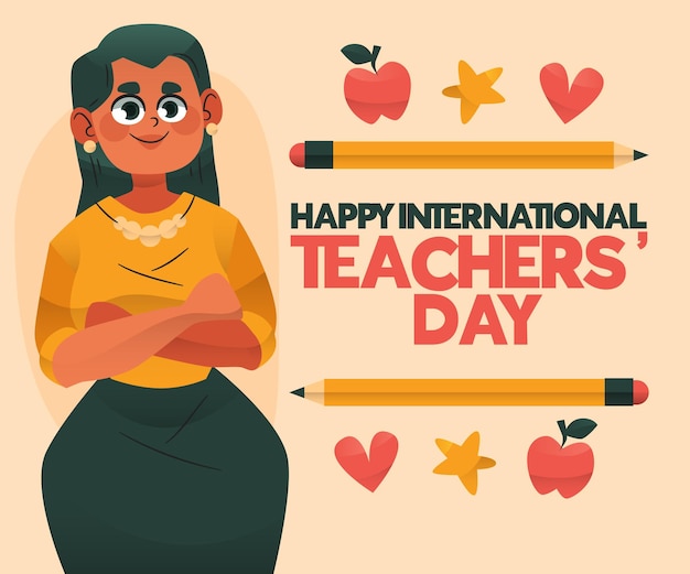 Teachers day drawn