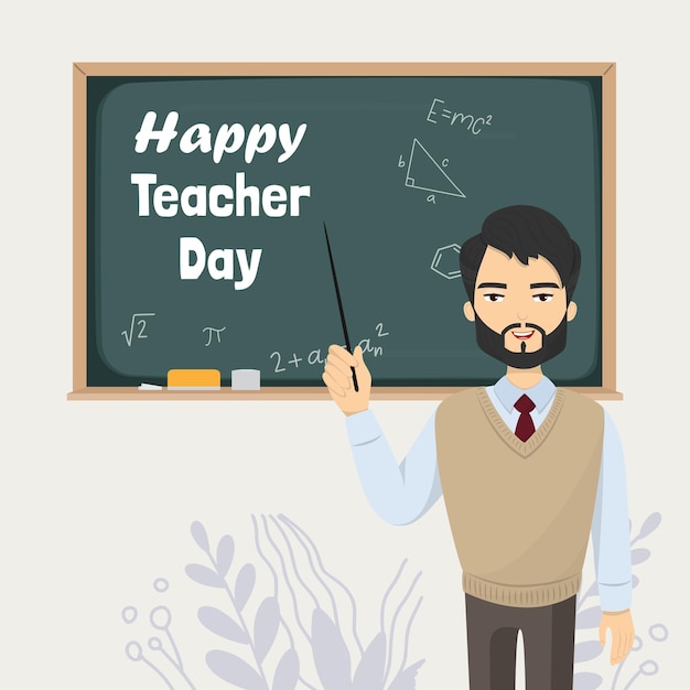 Teachers' day international education happy world day