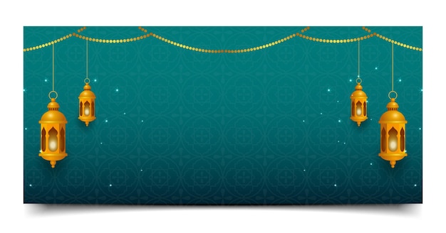 A teal background with a gold pattern