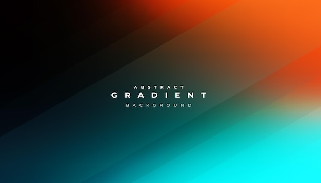 Teal and Orange Color Gradient with Black Grainy Background for Cover Design