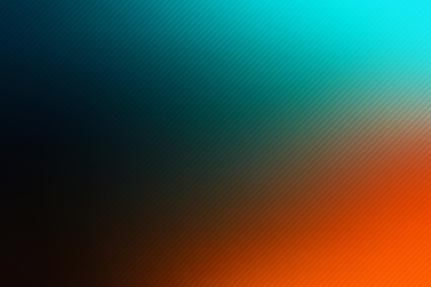 Vector teal oranje kleur gradiënt met zwarte korrelachtige achtergrond