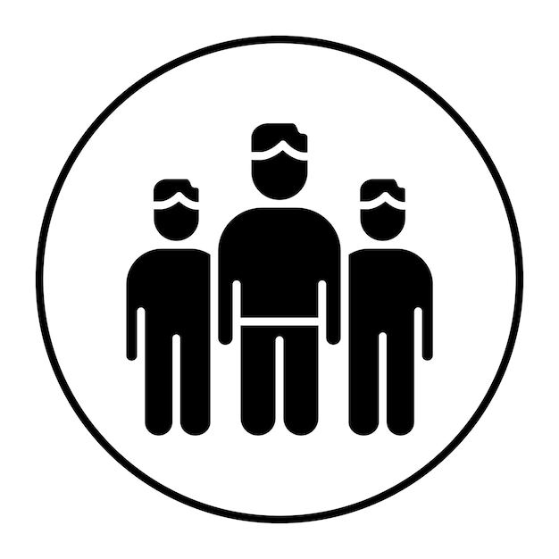 team building vector icon can be used for business training iconset