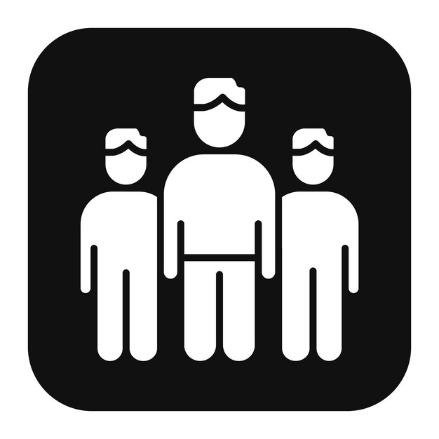 team building vector icon can be used for business training iconset