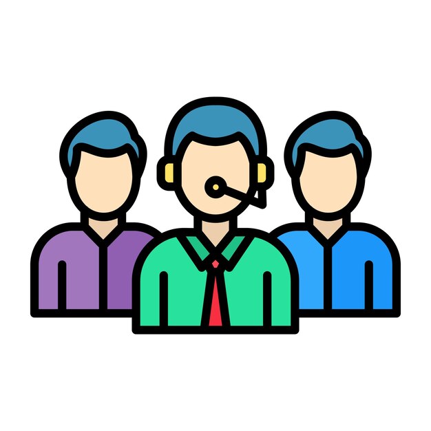 Team Flat Illustration