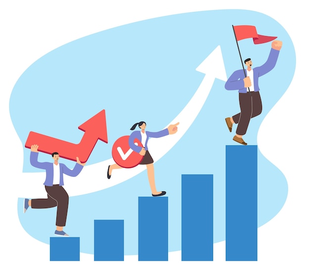 team growth and success together
