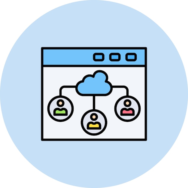 Team icon vector afbeelding Kan worden gebruikt voor SEO en SEM