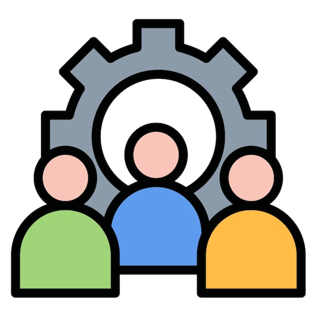 team icon vector image can be used for achievements