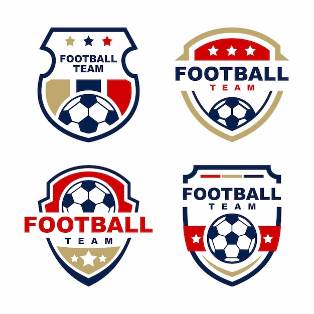 a team of soccer players for the team with a logo for the football team