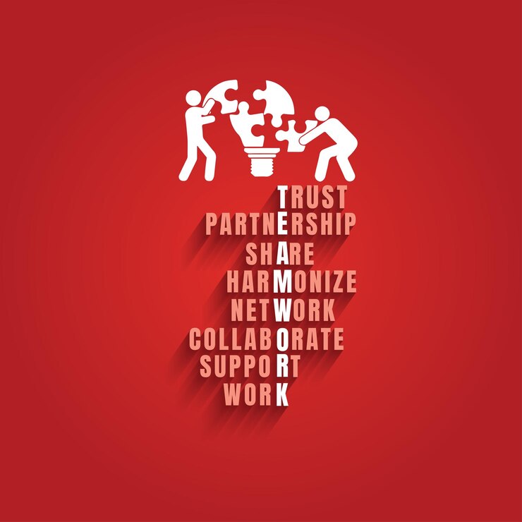Vector team work