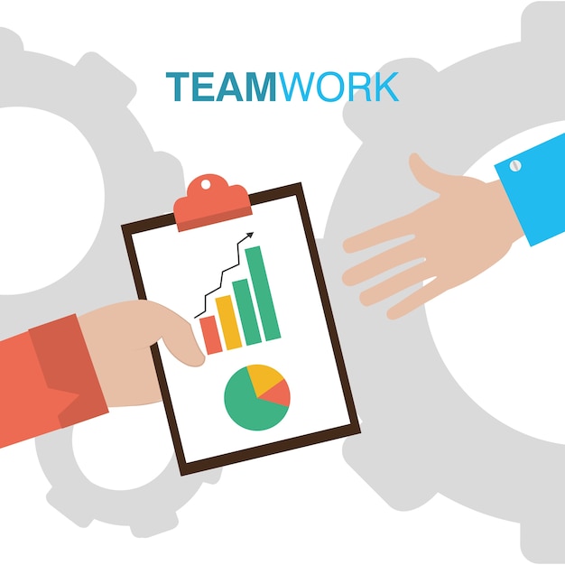 teamwork hands working together vector illustration graphic design vector illustration graphic desig