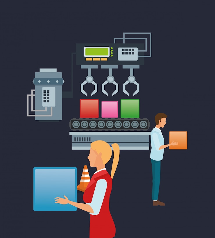 Vector teamwork related icons image 