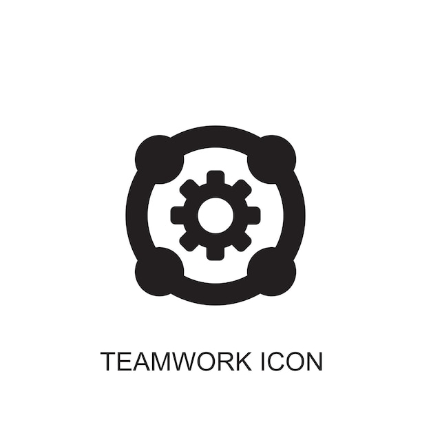 Teamwork vector icon icon