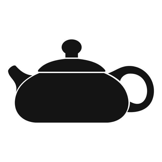 Teapot icon Simple illustration of teapot vector icon for web