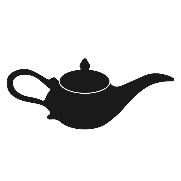 Teapot icon vector