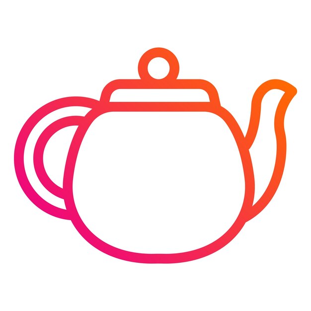 Teapot Vector Icon Design Illustratie