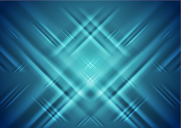 Tech blauwe diagonale strepen abstracte achtergrond