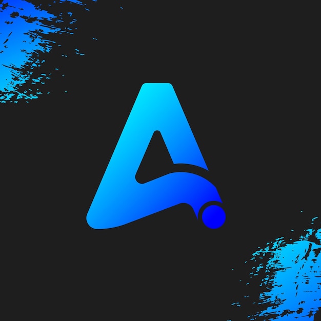 A TECH Letter Logo branding