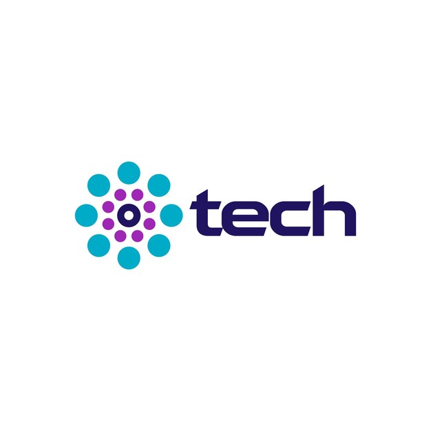 Vector tech logo