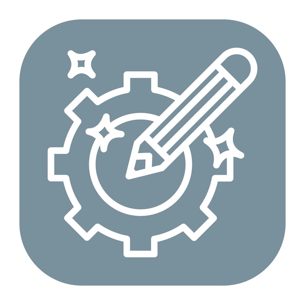 technical design icon vector image can be used for engineer in mechanics