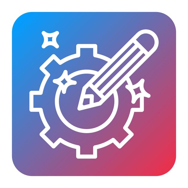 technical design icon vector image can be used for engineer in mechanics