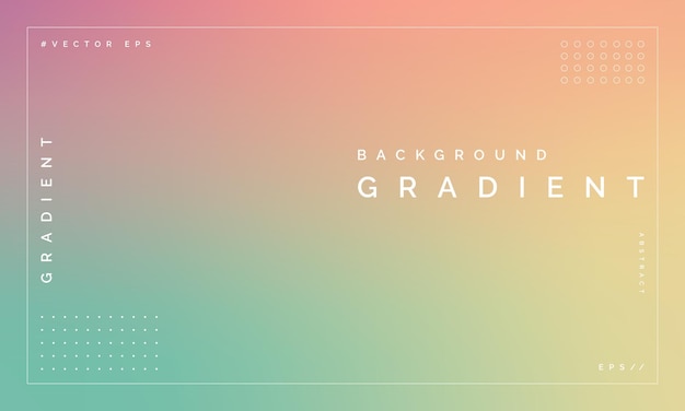 Technicolor Gradiënt met minimale pasteltonen
