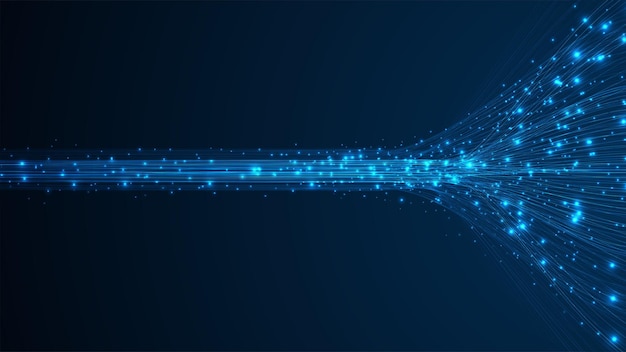 Technische achtergrond Big data visualisatie concept