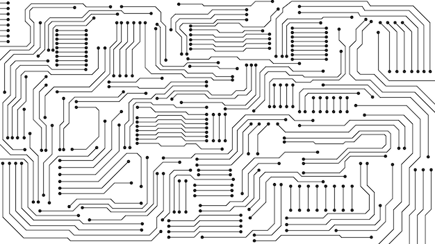 Technische achtergrond met hitech digital