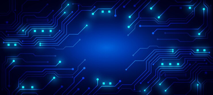 Technische achtergrond met hitech digitale gegevens