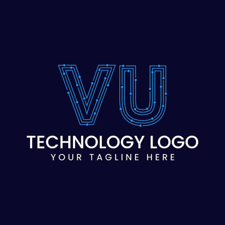Vector technische schets lettertype met punten en lijnen