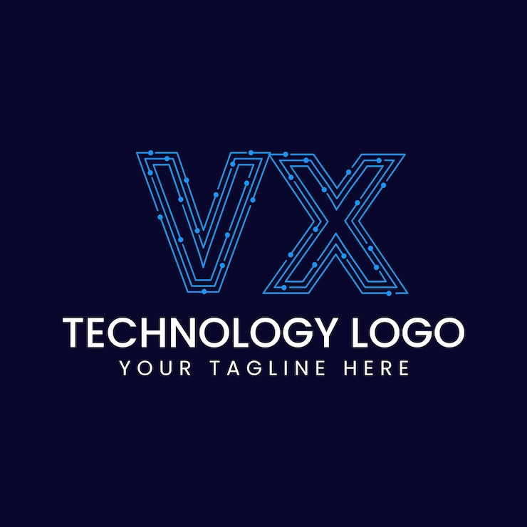 Vector technische schets lettertype met punten en lijnen