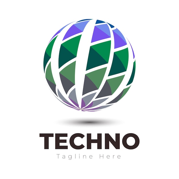 techno logo ontwerp