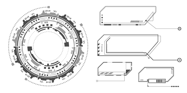 Technological HUD elementsEngineering innovation