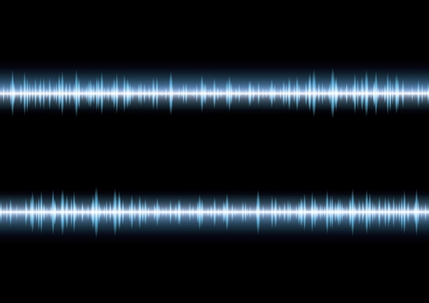 Technologie abstracte golfsignaal achtergrond