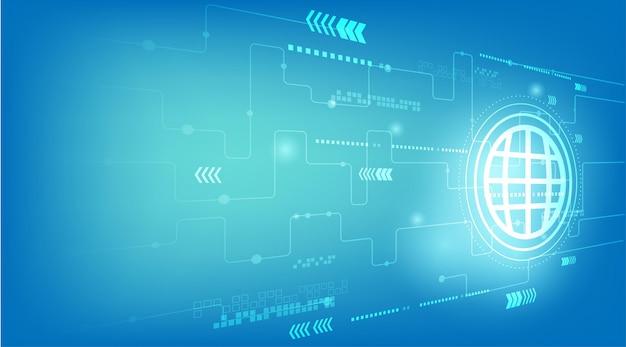 Technologie concept achtergrond met gaas en tekst ruimte