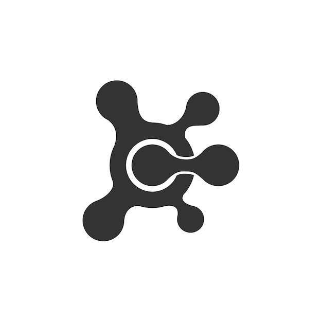 Technologie logo abstract Sjabloon Pictogram Illustratie Merkidentiteit