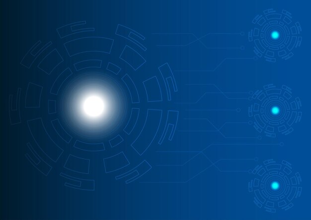technology abstract background high tech communication innovation concept vector illustration