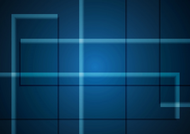 Technology abstract rectangle background