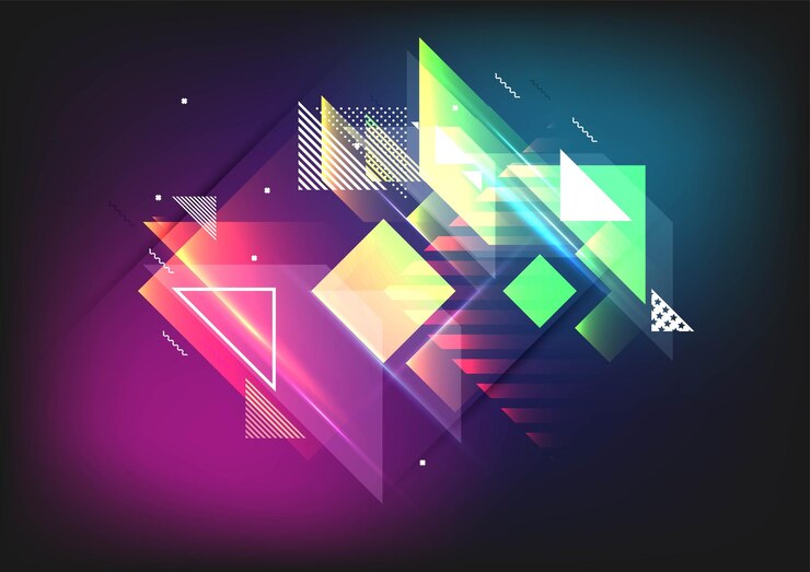 Vector technology background color vector for web and design