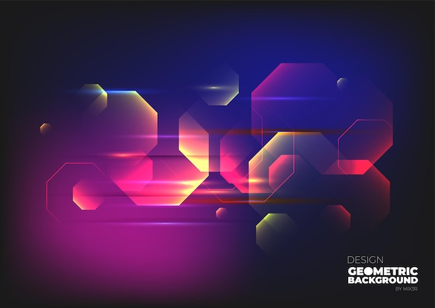 Technology background color vector for web and design