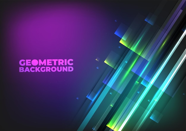 Technology background color vector for web and design