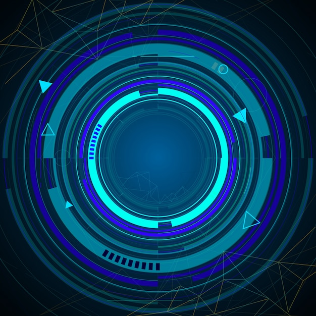 Technology background vector