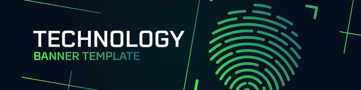 Vector technology banner technology template