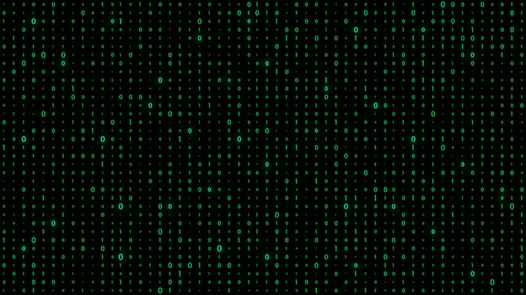 Vector technology block chain network connection big data visualization cyber security background cube consisting of block 3d rendering