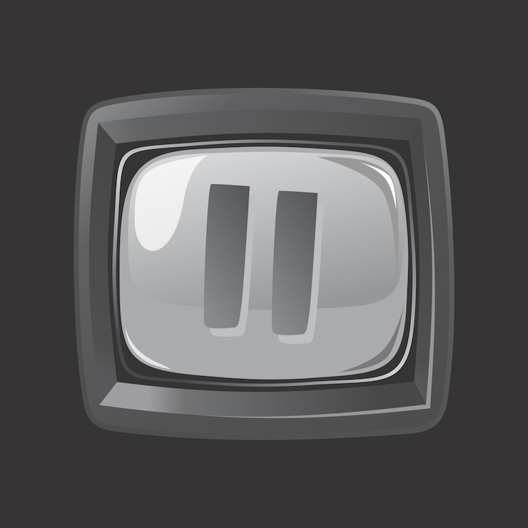 Vector technology button icon theme