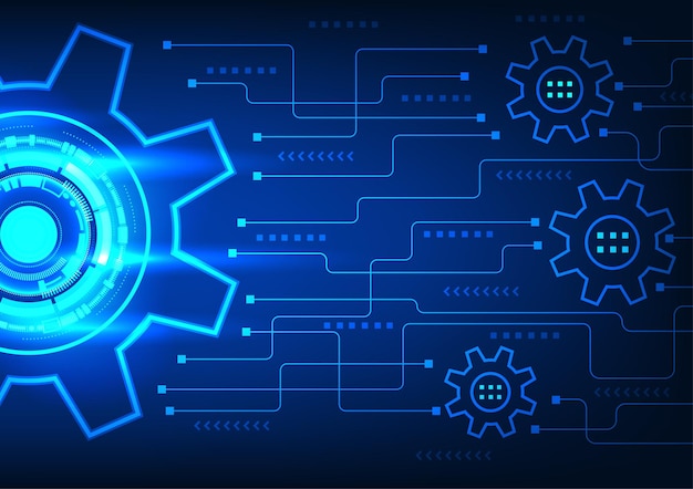 Il centro del cerchio tecnologico del sistema tecnologico è il processore che riceve le informazioni