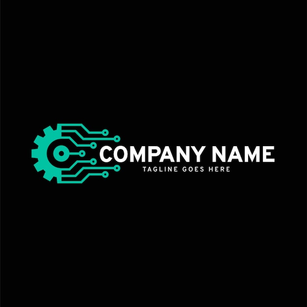 Technology Company Logo Template