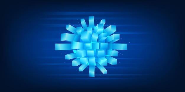 Technology Computing Background Showing High Speed Data Processing Through Internet Networks Digital Connections Information Flow Lines Cloud Computing System and Modern Network